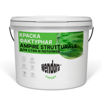 Краска фактурная,влагостойкая "WENDORA" EXPERT "Ampire STRUTTURALE" для стен и потолков Краска фактурная,влагостойкая "WENDORA" EXPERT "Ampire STRUTTURALE" для стен и потолков