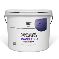 Фасадная декоративная штукатурка "WENDORA" Premium "TRAVERTINO" для ручного и механизированного нанесения Фасадная декоративная штукатурка "WENDORA" Premium "TRAVERTINO" для ручного и механизированного нанесения